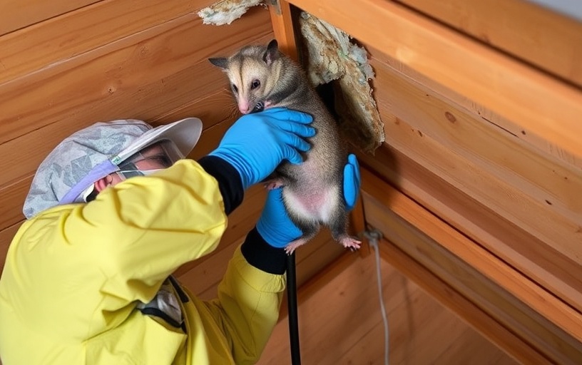 Roof & Ceiling Possum Removal in Vermont